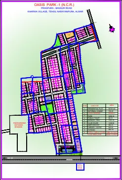 Oasis Park Layout Plan Preview